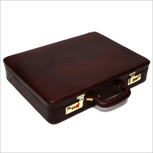 Hammonds Flycatcher Briefcase - Leather, Brown Color, Stylish Design | Durable and Built Tough for Travel