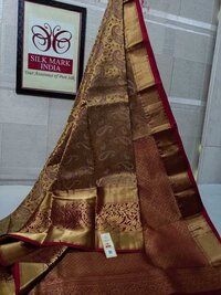 kanjivaram silk jarie and different colour saree