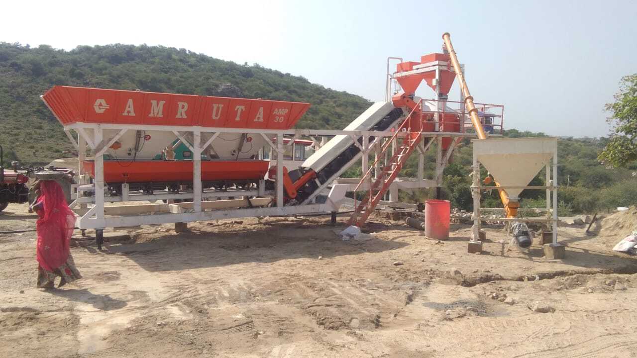 Mobile Concrete Batching Plant