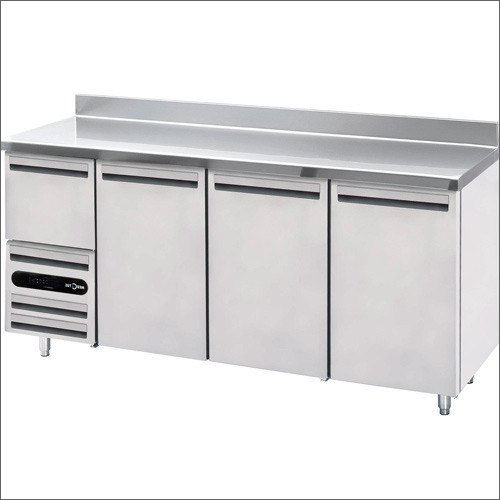 Silver Under Counter Refrigerator 