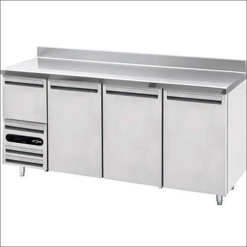 Silver Under Counter Refrigerator