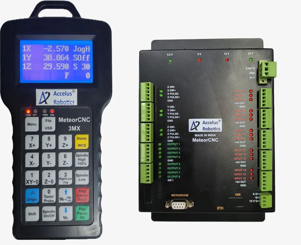 Meteorcnc : 3mx Series : Dsp Controller For 3 Axis Cnc Router Machine - Color: Black