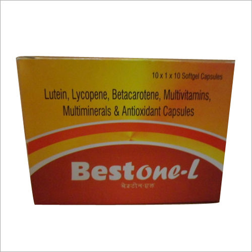 Lutein Lycopene Betacarotene Antioxidant Capsules