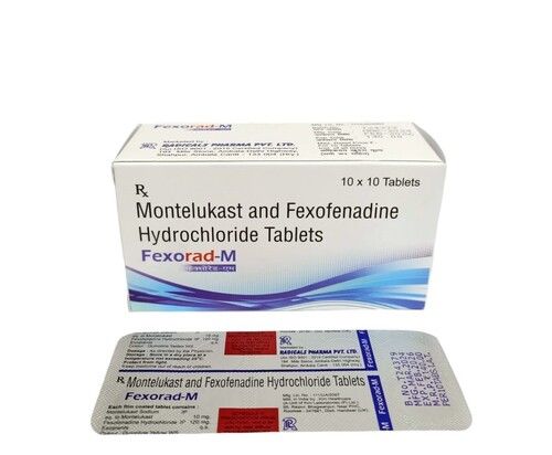 Fexofenadine And Montelukast Tablet Expiration Date: 2 Years