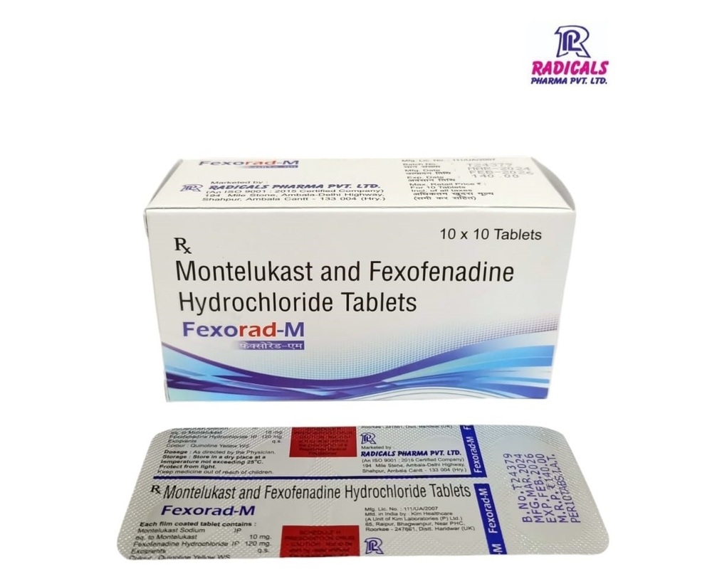 Fexofenadine Montelukast Tablet