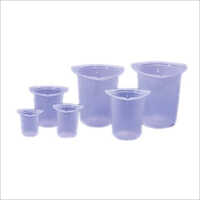 Plastic Labware - Plastic, Size 10, White Color, Conical Shape | Shatterproof, Lightweight, Smooth Edges, Standard Pack Size