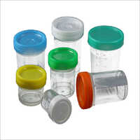 Stool Specimen Containers - Pp Material, 60 Ml Capacity, Opaque Color | Ideal For Solid And Liquid Sample Collection, Manual Operation