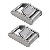 Cam Buckle - Stainless Steel Clip, Silver Coated Finish For Secure Cargo Tying