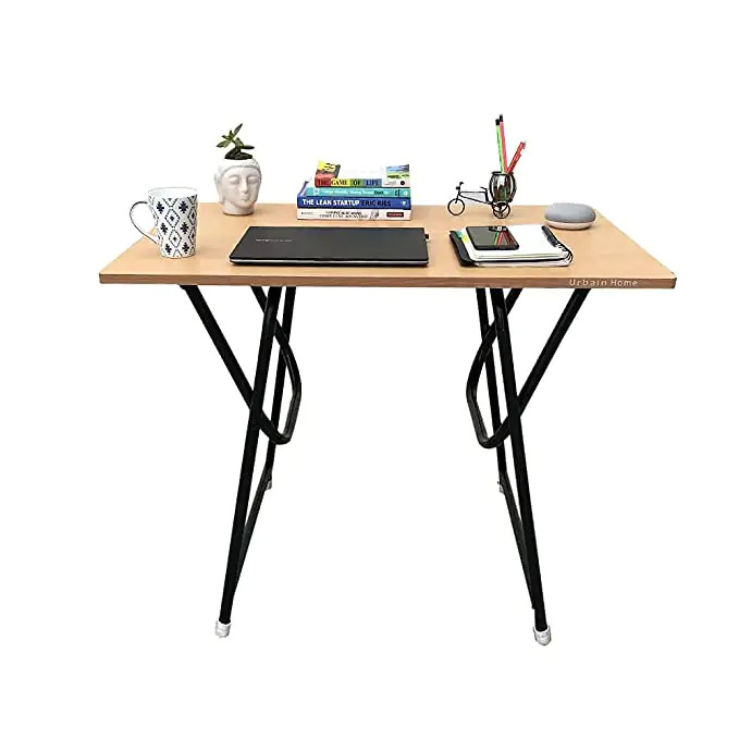 Folding Laminated Finish Study Table