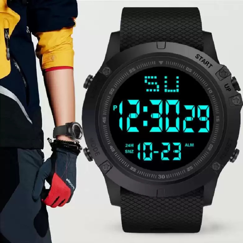Waterproof Military Digital Watch