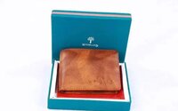 Brown Genuine Woodland Mens Wallet