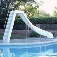 swiming pool frp slide 