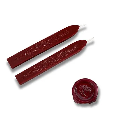 Red Sealing Wax Application: Packaging