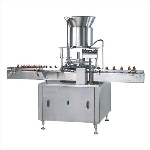 Silver Automatic Measuring-Dosing Cup Placement And Pressing Machine