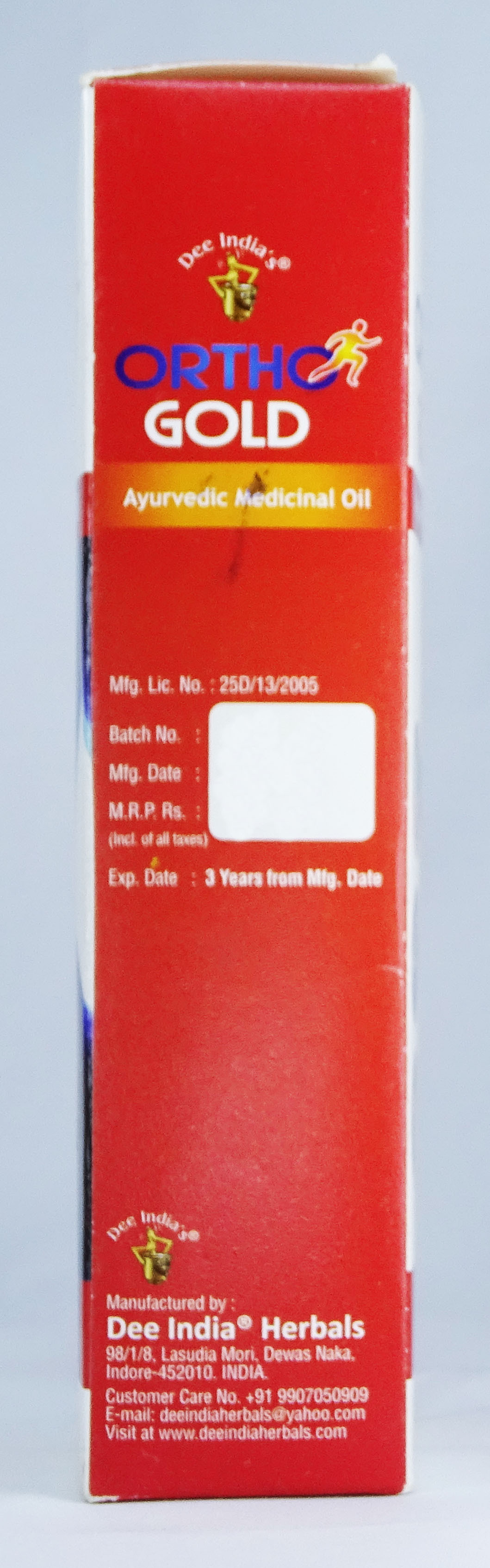 Ortho Gold Oil (100ml)