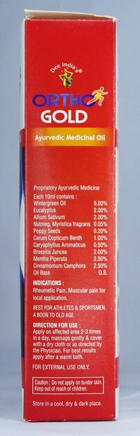 Ortho Gold Oil (100ml)