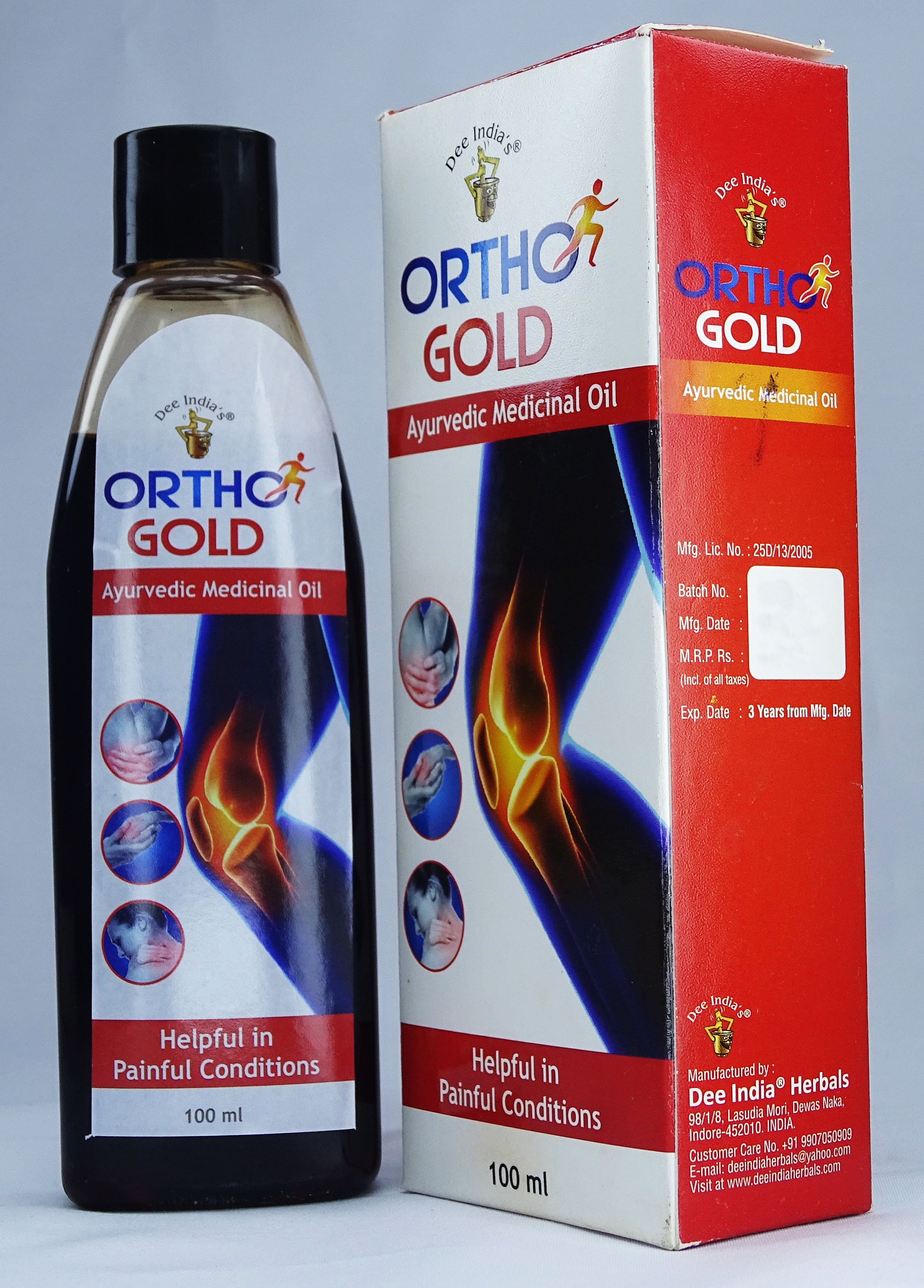 Ortho Gold Oil (100ml)