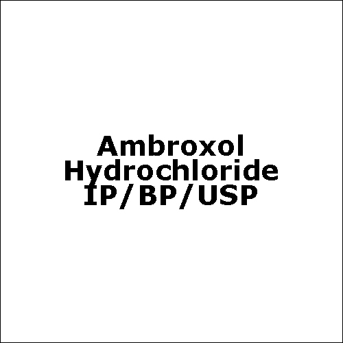 Ambroxol Hydrochloride Ip/Bp/Usp Grade: Medicine Grade
