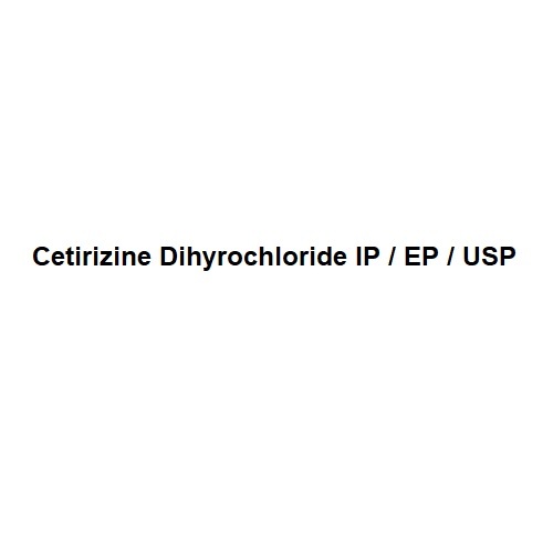 Cetirizine Dihyrochloride Ip / Ep / Usp Grade: Medicine Grade