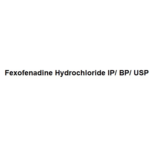 White Fexofenadine Hydrochloride Ip/ Bp/ Usp