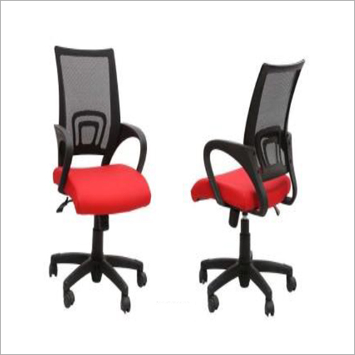 Mesh Flower Net Revolving OfficeChair