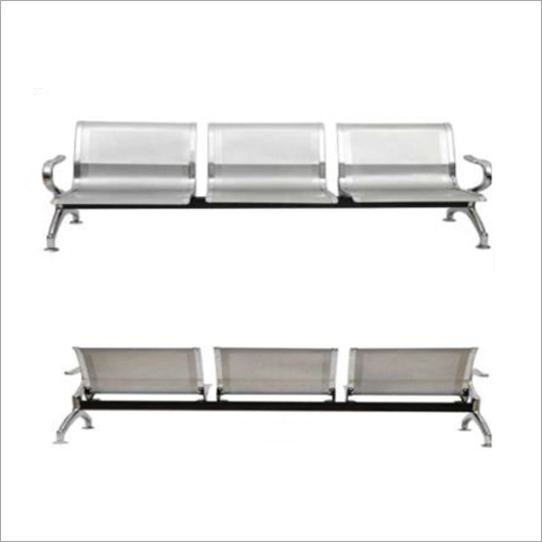 Machine Made Stainless Steel Waiting Chair