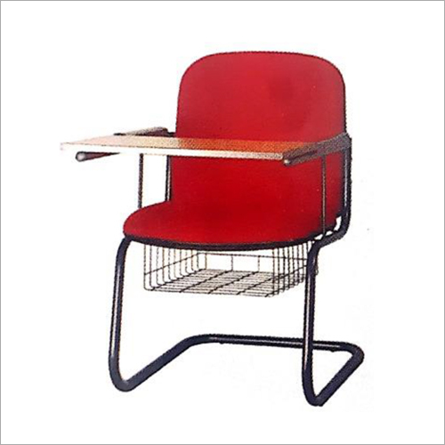 Ergo Visitor Full Writing Tablet - Iron Folded Design Red Color | Antibacterial Corrosion Resistant Durable Easy to Clean Eco-Friendly Hygienic Light Weight Non Toxic Recyclable Rust Proof Scratch Resistant Washable Water Resistant