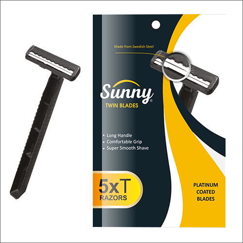 Sunny Twin Blades Razor With Long Handle