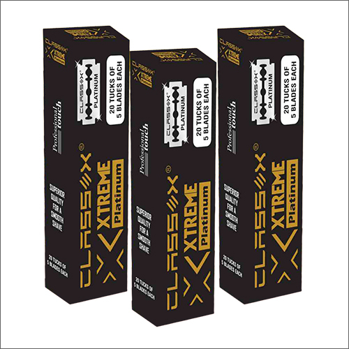 Platinum Stainless Steel Blades