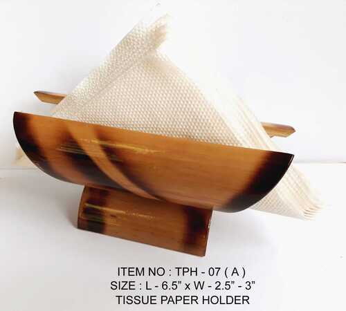 Brown Tissue Paper Holder