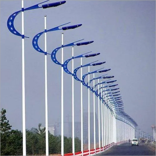 Mild Steel Highway Light Pole
