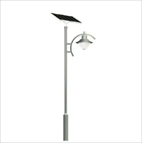 Pole- Grey Solar Street Light Pole