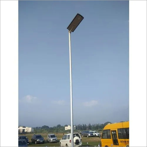 Pole- Grey Mild Steel Street Solar Light Pole