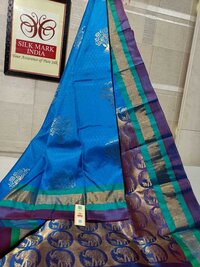 bridal wear kanjivaram new colour and degins
