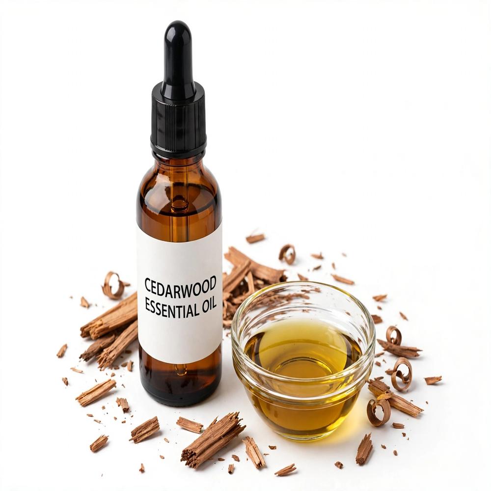 Cedarwood Essential Oil - 100% Pure Cedarwood, 2-Year Shelf Life | Antibacterial, Acne Treatment, Aromatherapy, Stress Relief, Sleep Aid, Joint Pain Relief