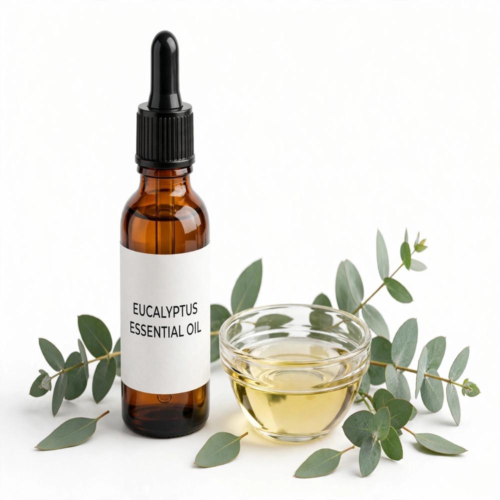 Eucalyptus Essential Oil - 100% Pure Leaves Extract | Antiseptic, Decongestant, Anti-inflammatory, Aromatherapy, All Age Group Suitable