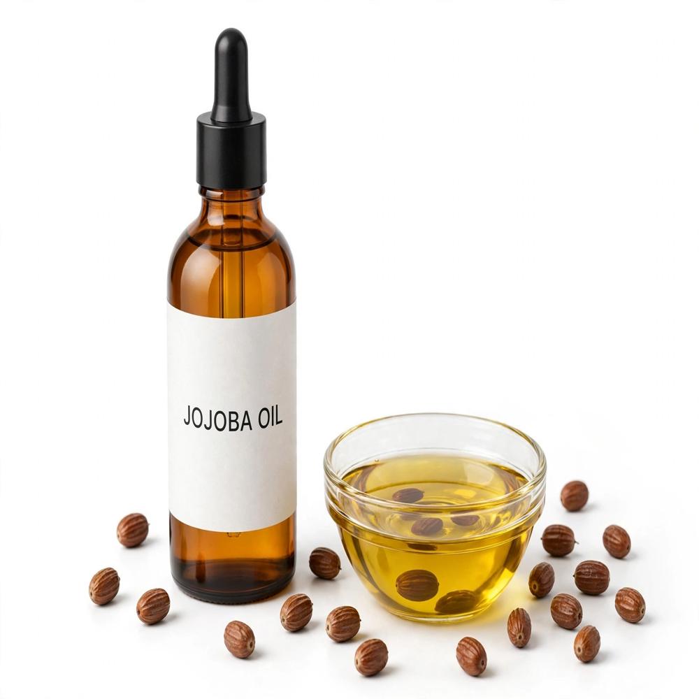 Jojoba Essential Oil - 100% Pure Herbal Extract , Long Shelf Life and All Age Group Suitable