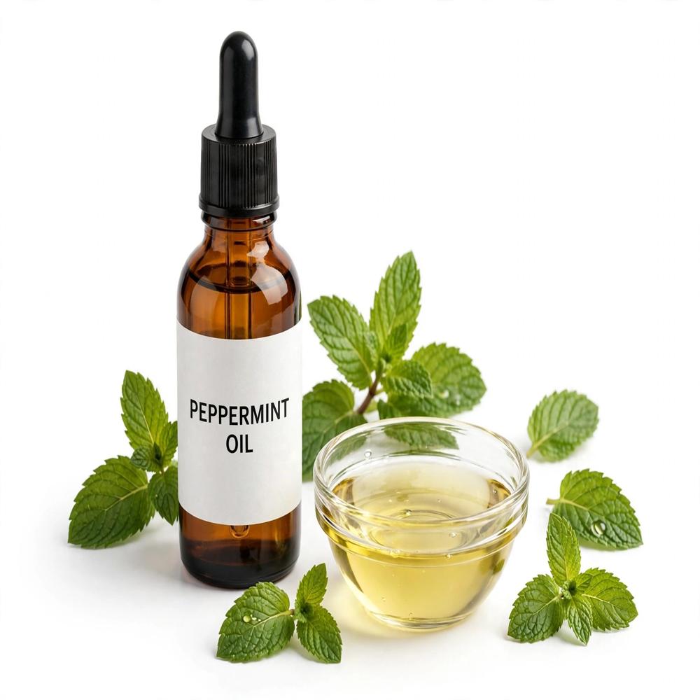 Peppermint Essential Oil - 100% Pure, 2-year Shelf Life | All Age Group, Cool & Dry Storage, Crafted From Fresh Leaves