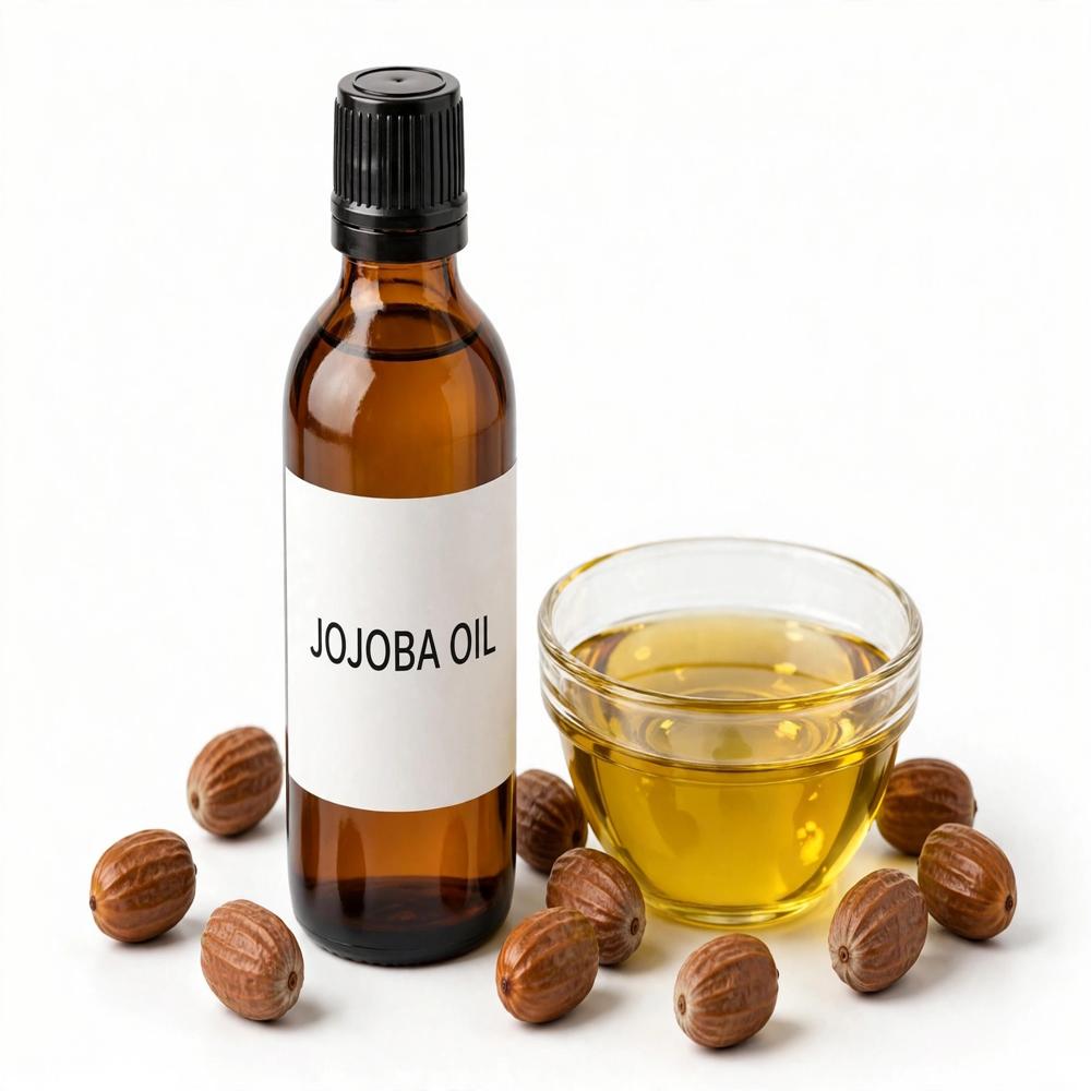 Jojoba Seed Oil - 100% Pure Herbal Extract, All Age Group Suitable - 2 Year Shelf Life, Store in Cool & Dry Place