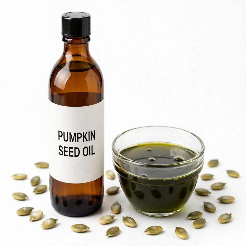 Pumpkin Seed Oil - 100% Pure Essential Oil, Herbal Extract for All Age Groups, 2 Years Shelf Life, Store in Cool & Dry Place