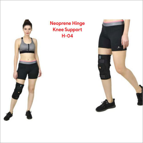 Cotton Neoprene Hinge Knee Suppo