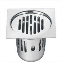 Anti Cockroach Grating - Stainless Steel, 5-inch Square With Glossy Finish | Durable 2mm Thick, Elegant Silver Design
