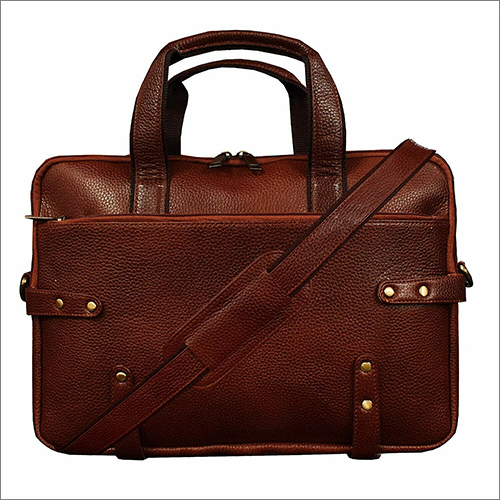 Brown Genuine Leather Laptop Bag at Best Price in New Delhi Sahani