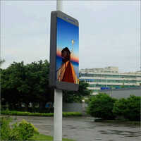 Outdoor Street Pole LED Advertising Display