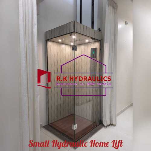 Hydraulic Small Home Lift - Material: Stainless Steel