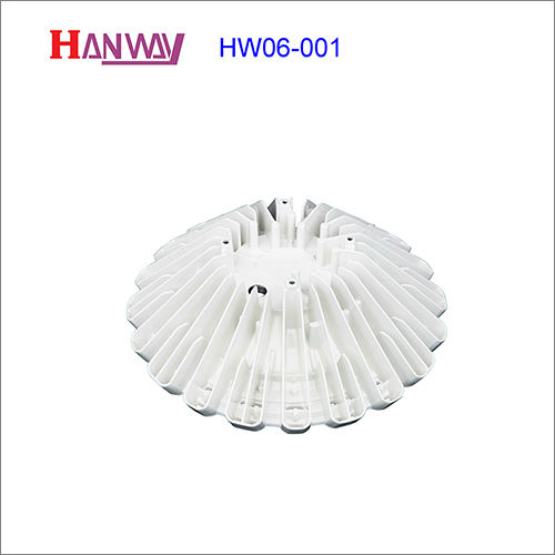 White Power Coating Led Light Heat Sink Insulation Material: Aluminum:Adc12