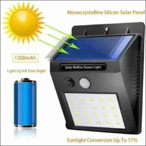 Aluminium Solar Sensor Light