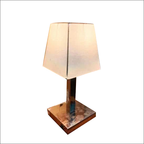 12 Inch Table Lamp - Metal, 12x12 inches, Subtle Pink Shade | Ideal for Lighting Bedrooms and Living Areas, Multiple Sizes Available