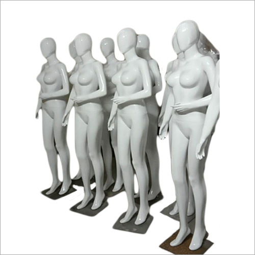 Female Bulb Face Fibreglass Mannequin