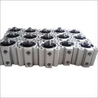 Aluminum Sda Compact Pneumatic Cylinder - Size: 100 Mm